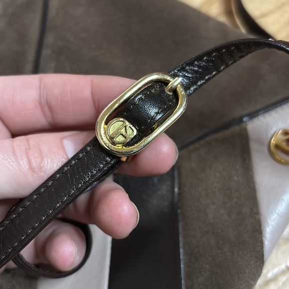 NAZARENO GABRIELLL - Made in Italy brown clutch - Picture 8 of 9